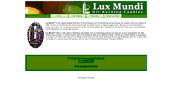 Desktop Screenshot of luxmundi.com